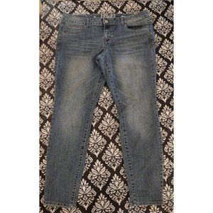 Womens American Heritage Size 18 Skinny Denim Blue Jeans Stretch Waist